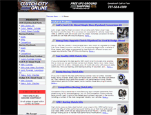 Tablet Screenshot of clutchcityonline.com